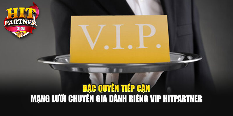 Đặc Quyền Tiếp Cận Mạng Lưới Chuyên Gia Dành Riêng VIP Hitpartner