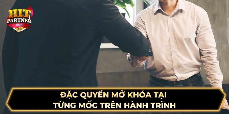 Đặc quyền mở khóa tại từng mốc