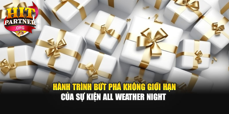 Hành trình bứt phá không giới hạn của sự kiện All Weather Night 