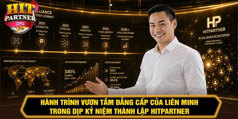 Hành trình vươn tầm đẳng cấp của liên minh trong dịp Kỷ niệm thành lập Hitpartner
