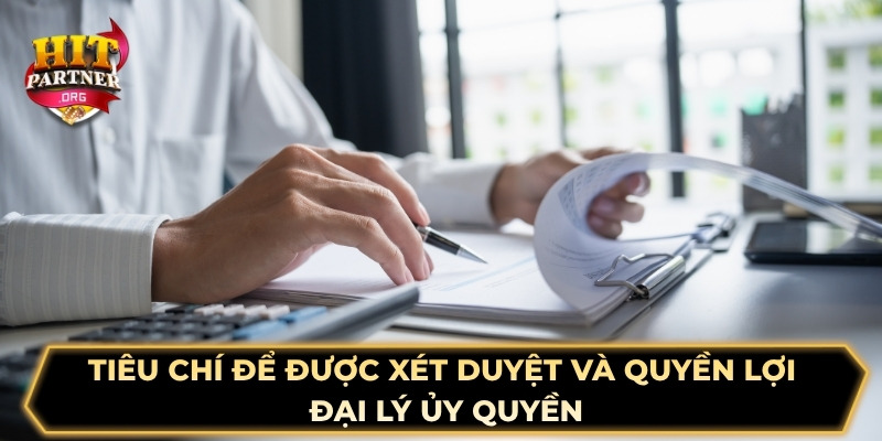 Tiêu chí để được xét duyệt và quyền lợi đại lý ủy quyền