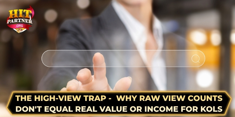 The high-view trap - Why raw view counts don't equal real value or income for KOLs