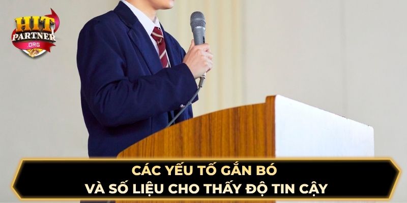 Các yếu tố gắn bó và số liệu cho thấy độ tin cậy