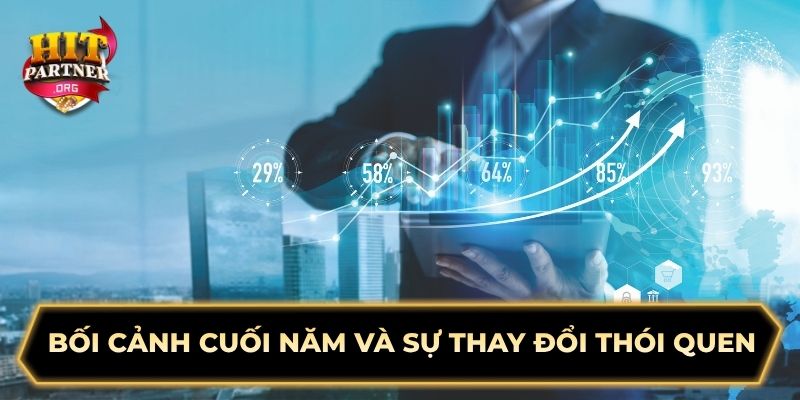 Bối cảnh cuối năm và sự thay đổi thói quen 